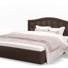 Кровать Стелла 1200 + Основание (Лесмо brown) коричневый в Надыме - nadym.mebel24.online | фото