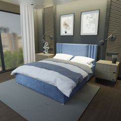 Кровать Стелла Решетка+ПМ (1400) *БЕЗ ДНА в Надыме - nadym.mebel24.online | фото
