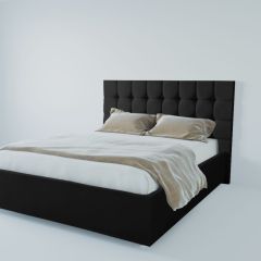 Кровать Венеция с ПМ 800 (экокожа кольт ч) в Надыме - nadym.mebel24.online | фото 2
