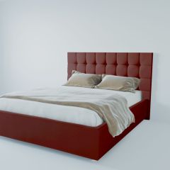 Кровать Венеция с ПМ 800 (велюр бордо) в Надыме - nadym.mebel24.online | фото 2