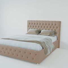 Кровать Версаль с ПМ 800 (велюр серый) в Надыме - nadym.mebel24.online | фото 1