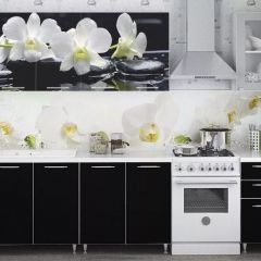 Кухня Фотофасад Белая Орхидея 2000 мм в Надыме - nadym.mebel24.online | фото