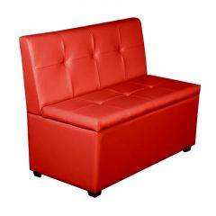 Кухонный диван Уют-1 (1000) Красный в Надыме - nadym.mebel24.online | фото