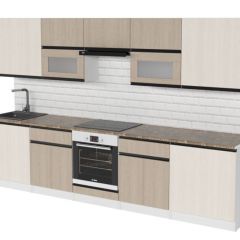 Кухонный гарнитур Кварц экстра 3000 мм в Надыме - nadym.mebel24.online | фото 4