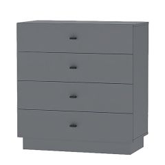 Модульная прихожая Квадро (ЛДСП дуб крафт золотой) в Надыме - nadym.mebel24.online | фото 4