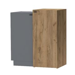 Модульная прихожая Квадро (ЛДСП дуб крафт золотой) в Надыме - nadym.mebel24.online | фото 5