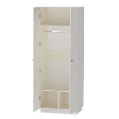Модульная прихожая Квадро (ЛДСП дуб крафт золотой-миндаль) в Надыме - nadym.mebel24.online | фото 7