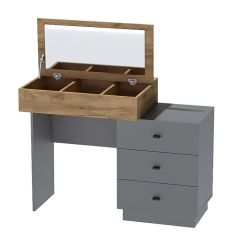 Модульная спальня Квадро (ЛДСП дуб крафт золотой) в Надыме - nadym.mebel24.online | фото 11