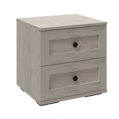 Модульная спальня София (Дуб крафт белый) в Надыме - nadym.mebel24.online | фото 7
