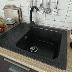 Мойка кухонная MS-6 (640х490) в Надыме - nadym.mebel24.online | фото 1