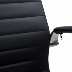 Офисное кресло для посетителей LMR-102N Черный в Надыме - nadym.mebel24.online | фото 7