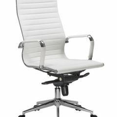 Офисное кресло для руководителей DOBRIN CLARK LMR-101F белый в Надыме - nadym.mebel24.online | фото
