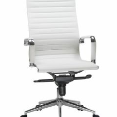 Офисное кресло для руководителей DOBRIN CLARK LMR-101F белый в Надыме - nadym.mebel24.online | фото 2