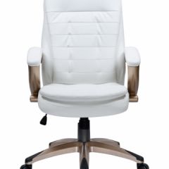 Офисное кресло для руководителей DOBRIN DONALD LMR-106B белый в Надыме - nadym.mebel24.online | фото 1