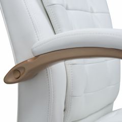Офисное кресло для руководителей DOBRIN DONALD LMR-106B белый в Надыме - nadym.mebel24.online | фото 8