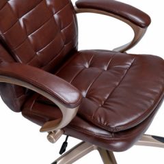 Офисное кресло для руководителей DOBRIN DONALD LMR-106B коричневый в Надыме - nadym.mebel24.online | фото 7