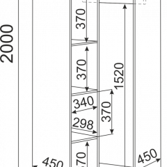 Подростковая ОСТИН (модульная) в Надыме - nadym.mebel24.online | фото 12