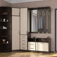 Прихожая ДИАНА-4 сек №29 (Венге/Дуб молочный) в Надыме - nadym.mebel24.online | фото 3