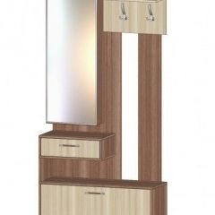 ИНФИНИТИ Прихожая (Секция с зеркалом + 2 шкафа-пенала) в Надыме - nadym.mebel24.online | фото 5