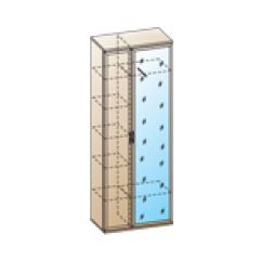 Прихожая Карина композиция 1 (Снежный ясень) в Надыме - nadym.mebel24.online | фото 2