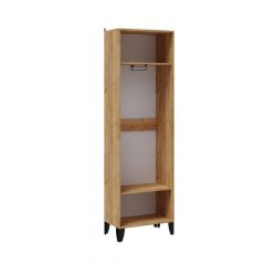 Прихожая Витра Шкаф платяной (Белый/Дуб крафт) в Надыме - nadym.mebel24.online | фото 2