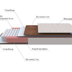 PROxSON Матрас Base M Roll (Ткань Синтетический жаккард) 160x200 в Надыме - nadym.mebel24.online | фото 7