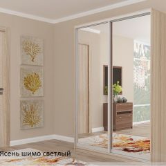 Шкаф №1 1.3-2 Оптима 2400х1304х572 (фасад 2 зеркала) в Надыме - nadym.mebel24.online | фото 4