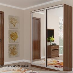Шкаф №1 1.4-2 Оптима 2400х1404х572 (фасад 2 зеркала) в Надыме - nadym.mebel24.online | фото 5