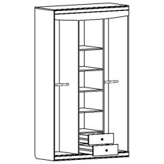 Шкаф 3-х дверный "Мария-Луиза 3" в Надыме - nadym.mebel24.online | фото 6
