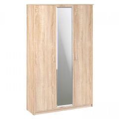 Шкаф 3-х створчатый Дуэт Люкс с зеркалом в Надыме - nadym.mebel24.online | фото 3