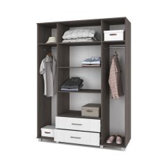 ЕВА Шкаф 4-х дверный Е43 в Надыме - nadym.mebel24.online | фото 2