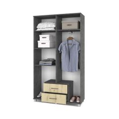 КАРИНА Шкаф 4-х дверный К43 в Надыме - nadym.mebel24.online | фото 8