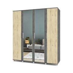 ПАНДОРА Шкаф 4-х дверный П42 в Надыме - nadym.mebel24.online | фото 7