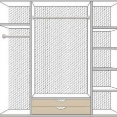 Шкаф 4-х дверный с зеркалами (02.144) Рома (беж) в Надыме - nadym.mebel24.online | фото 2