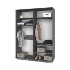 ВИОРА Шкаф 4-х дверный В41 в Надыме - nadym.mebel24.online | фото 6