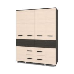 ВИОРА Шкаф 4-х дверный В43 в Надыме - nadym.mebel24.online | фото 3
