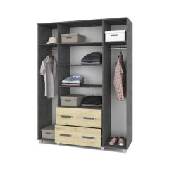 ВИОРА Шкаф 4-х дверный В43 в Надыме - nadym.mebel24.online | фото 6