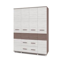 ВИОРА Шкаф 4-х дверный В43 в Надыме - nadym.mebel24.online | фото 7