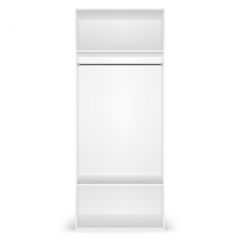 Шкаф 900 с зеркальными фасадами Марсель в Надыме - nadym.mebel24.online | фото 3