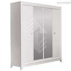Шкаф для одежды Сабрина (ММ-302-01/04) с зеркалами в Надыме - nadym.mebel24.online | фото 1