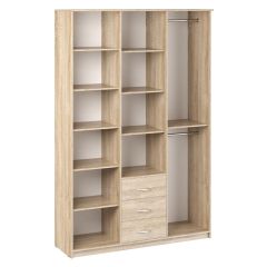 Шкаф комбинированный Дуэт Люкс с зеркалом в Надыме - nadym.mebel24.online | фото 3