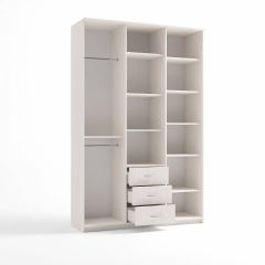 Шкаф комбинированный Дуэт Люкс с зеркалом в Надыме - nadym.mebel24.online | фото 7