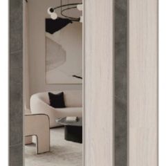 Шкаф-купе 2250 серии SILVER S3+S1+S3Z B22+PL2 (по 2 ящика лев/прав+1штанга+1 полка) профиль «Серебро» в Надыме - nadym.mebel24.online | фото 11