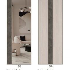 Шкаф-купе 2250 серии SILVER S3+S1+S3Z B22+PL2 (по 2 ящика лев/прав+1штанга+1 полка) профиль «Серебро» в Надыме - nadym.mebel24.online | фото 12