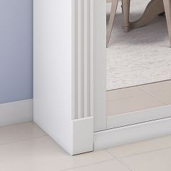 Шкаф-купе 2450 серии NEW CLASSIC K1+K1+K1+B22+PL4 (по 2 ящика лев/прав+F обр.штанга) профиль «Капучино» в Надыме - nadym.mebel24.online | фото 5