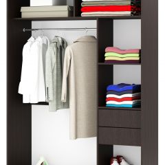 Шкаф-купе Орион 1.5 серия Альянс (Венге) в Надыме - nadym.mebel24.online | фото 2