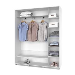РОЛАНД Шкаф-купе с зеркалом Анкор светлый (450*1800) Р482 в Надыме - nadym.mebel24.online | фото 2