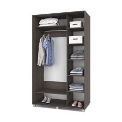 РОЛАНД Шкаф-купе зеркалом Анкор темный (600*1500) Р652 в Надыме - nadym.mebel24.online | фото 2