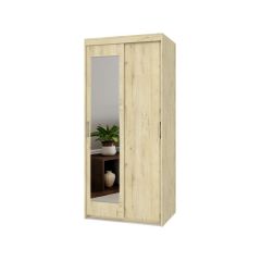 ТОМАС Шкаф-купе с зеркалом Ирландский дуб Т22 в Надыме - nadym.mebel24.online | фото