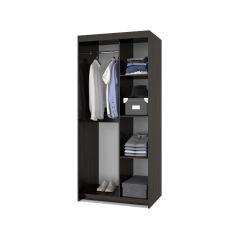ТОМАС Шкаф-купе с зеркалом Венге/Млечный дуб Т22 в Надыме - nadym.mebel24.online | фото 2